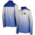 Youth Colosseum White/Royal Florida Gators Max Quarter-Zip Jacket