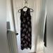 Torrid Dresses | Black Floral Chiffon Maxi Dress Torrid Size 00 | Color: Black | Size: 0x