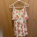 Disney Dresses | Disney Beauty And The Beast White Floral Off The Shoulder Dress. Size Medium | Color: Pink/White | Size: M