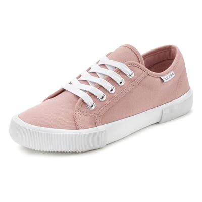 Sneaker LASCANA, Damen, Gr. 35, rosa (altrosa), Obermaterial: 100% Textilmaterial. Futter: 100% Textilmaterial. Decksohl