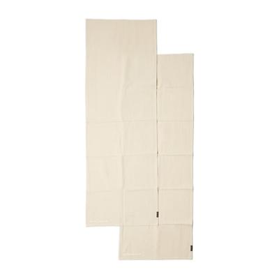 Riviera Maison Whisper Flax Textiler Tischläufer 2er Set, Einfarbig Beige - (LxB) 150x50 cm Nude