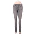 J.Crew Factory Store Jeggings - High Rise: Gray Bottoms - Women's Size 28 - Dark Wash