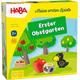 Haba 4655 - Meine ersten Spiele Erster Obstgarten, unterhaltsames Brettspiel rund um Farben und Formen ab 2 Jahren, Holzspielzeug und Lernspiel, der Spieleklassiker für kleine Kinder