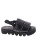 ALL BLACK Puffy Round Lugg - Womens Euro 37 US 6.5 Black Sandal Medium