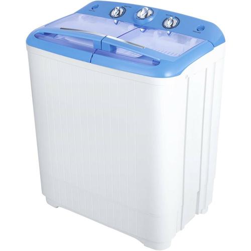 Camping Waschmaschine für bis zu 5,2 kg für Normalwäsche und Feinwäsche, mit Schleuderfunktion