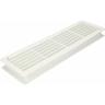 Grille de ventilation 13,5 x 46 cm grille de ventilation de porte blanche grille de ventilation en