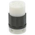 LEVITON 2733 LckCon,Strt;30 A;Blk; White,Nyl,L16-30R