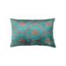 Canvello Ikat Velvet Pillow- 16" x 24" - Green - 16" x 24"