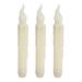 Noarlalf Led Lights for Bedroom Led Candle 17.8 Cm Flameless Led Taper Candle Warm White Flame Flicker Candle Led Light Bulb 17.5*10*10