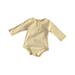 ZHAGHMIN Sleep N Play Baby Unisex Cotton Candy Color Solid Long Sleeve Cotton Romper Bodysuit Clothing Fashion Baby Boy Clothes Cat And Boys Thermal 18 Month Boy Outfit Full Sleeve Tops For B