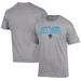 Men's Champion Gray Sugar Land Space Cowboys Jersey T-Shirt