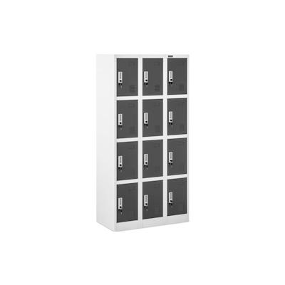 Fromm & Starck Spindschrank - 12 Fächer - grau Image