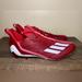 Adidas Shoes | Adidas Adizero Football Cleats “Team Power Red” - Sizes For Men. | Color: Red/White | Size: Various