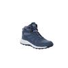 Wanderschuh JACK WOLFSKIN "WOODLAND 2 TEXAPORE MID W", Gr. 38, blau, Textil, Synthetik, sportlich, Schuhe, wasserdicht