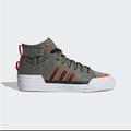 Adidas Shoes | Adidas Originals Nizza Hi Dl Shoes Legacy Green Gz2655 Men's Size 4 New W/O Box | Color: Green | Size: 4