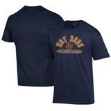 Men's Champion Navy Bowling Green Hot Rods Jersey T-Shirt