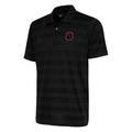 Men's Antigua Black The Bloodline Compass Polo