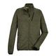 killtec Herren Stretchjacke mit Stehkragen/Fleecejacke KOS 80 MN FLX JCKT, olive brown, L, 39163-000