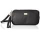 usha BLACK LABEL Damen Handtasche aus Leder, Schwarz