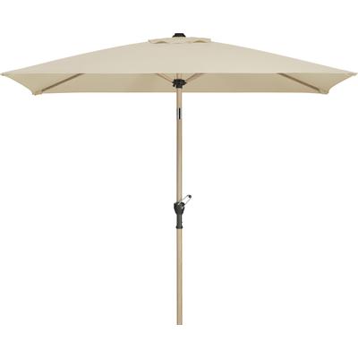 Marktschirm SCHNEIDER SCHIRME "Cordoba", beige (natur), Bespannung: 100% Polyester, Standschirme Image