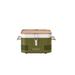 Everdure Cube Portable Charcoal Grill Chrome/Steel in Green | 9.05 H x 16.67 W x 13.6 D in | Wayfair 9312646026766