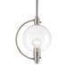 Hubbardton Forge Pluto Mini Pendant Glass | 9.6 H x 7.4 W x 6 D in | Wayfair 188700-1123