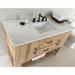 Bellaterra Home 48" Single Bathroom Vanity Set Wood/Marble in Brown | 36 H x 48 W x 22 D in | Wayfair 6004-48-NL-JW