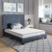 Full Medium Firm 6" Memory Foam Mattress - Nautica Home, Relieve Innerspring Hybrid Mattress, Quilted Cover | 75 H x 54 W 6 D in Wayfair