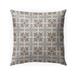 Bungalow Rose Euro Square Indoor/Outdoor Pillow Cover & Insert Eco-Fill/Polyester/Polyfill/Polyester | 18 H x 18 W x 4 D in | Wayfair