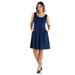 Sleeveless Plus Size Dress with Pockets