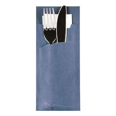 520 Bestecktaschen blau, Papstar, 8.5 cm