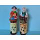 Wallace and Gromit Scene - 2 Full Bottles of Original Bath and Shower Gel with Figure on top Wendolene - Aardman 1989