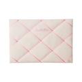 Personalisiertes Memoboard Vichy Karo Beige (Farbe: Rose)