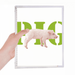 Animal Meat Food Pig Notebook Loose Diary Refillable Journal Stationery