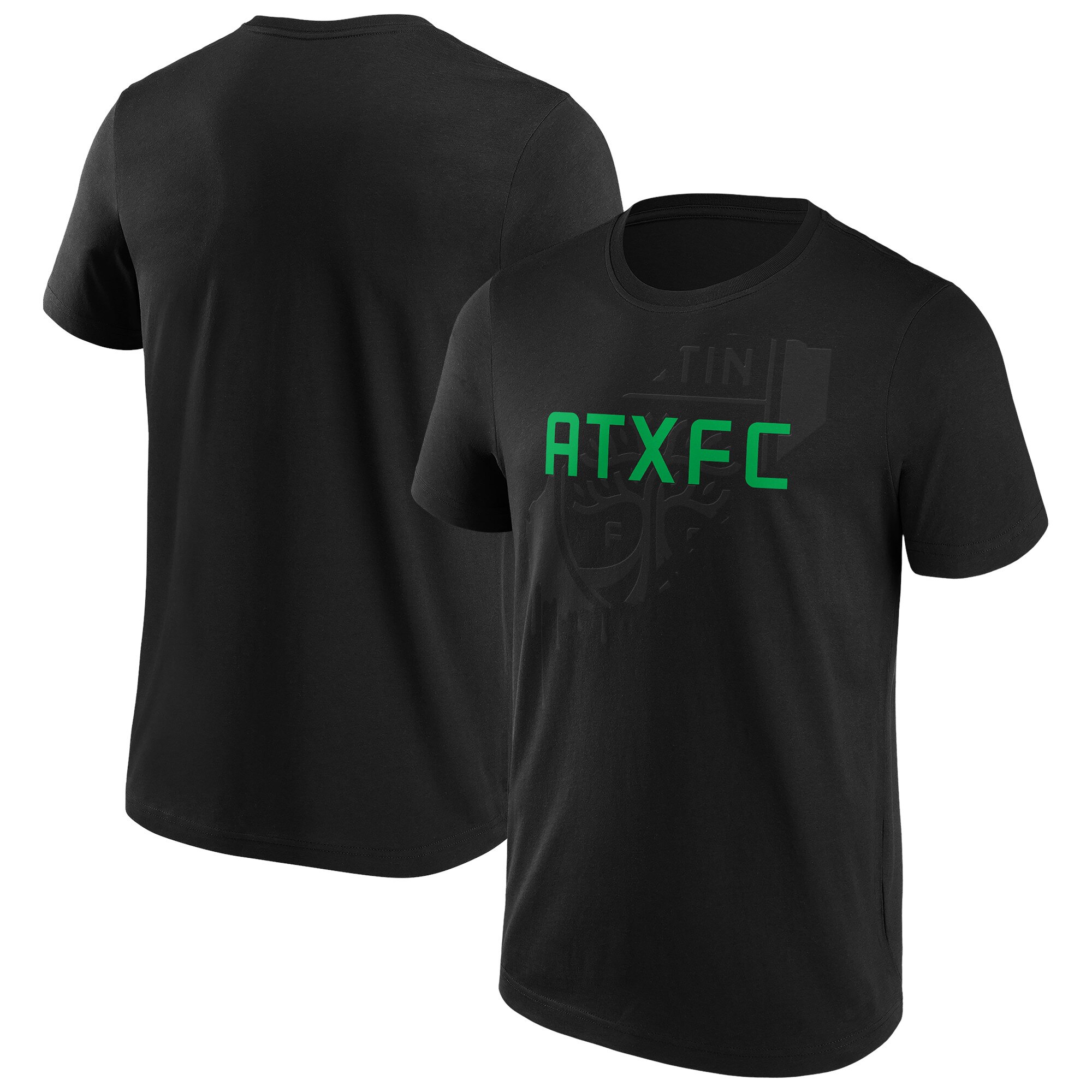 Austin FC Drip Grafik T-Shirt - Schwarz - Herren Image