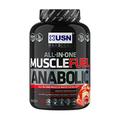 USN Muscle Fuel Anabolic Strawberry All-in-one Protein Powder Shake (2kg): Workout-Boosting, Anabolic Protein Powder for Muscle Gain