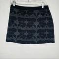 American Eagle Outfitters Skirts | American Eagle Aztec Geo Print Boho Mini Skirt | Color: Black/Gray | Size: 10