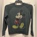 Disney Tops | Disney Mickey Mouse Long Sleeve Shirt | Color: Gray | Size: Sj