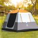 CG INTERNATIONAL TRADING 6 People Tent in Black | 80.5 H x 118 W x 106 D in | Wayfair cg219