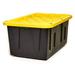 Homz Plastic Tubs & Totes Set Plastic in Green/Red | 2 | Wayfair 2 x 4427BKYLDC.02