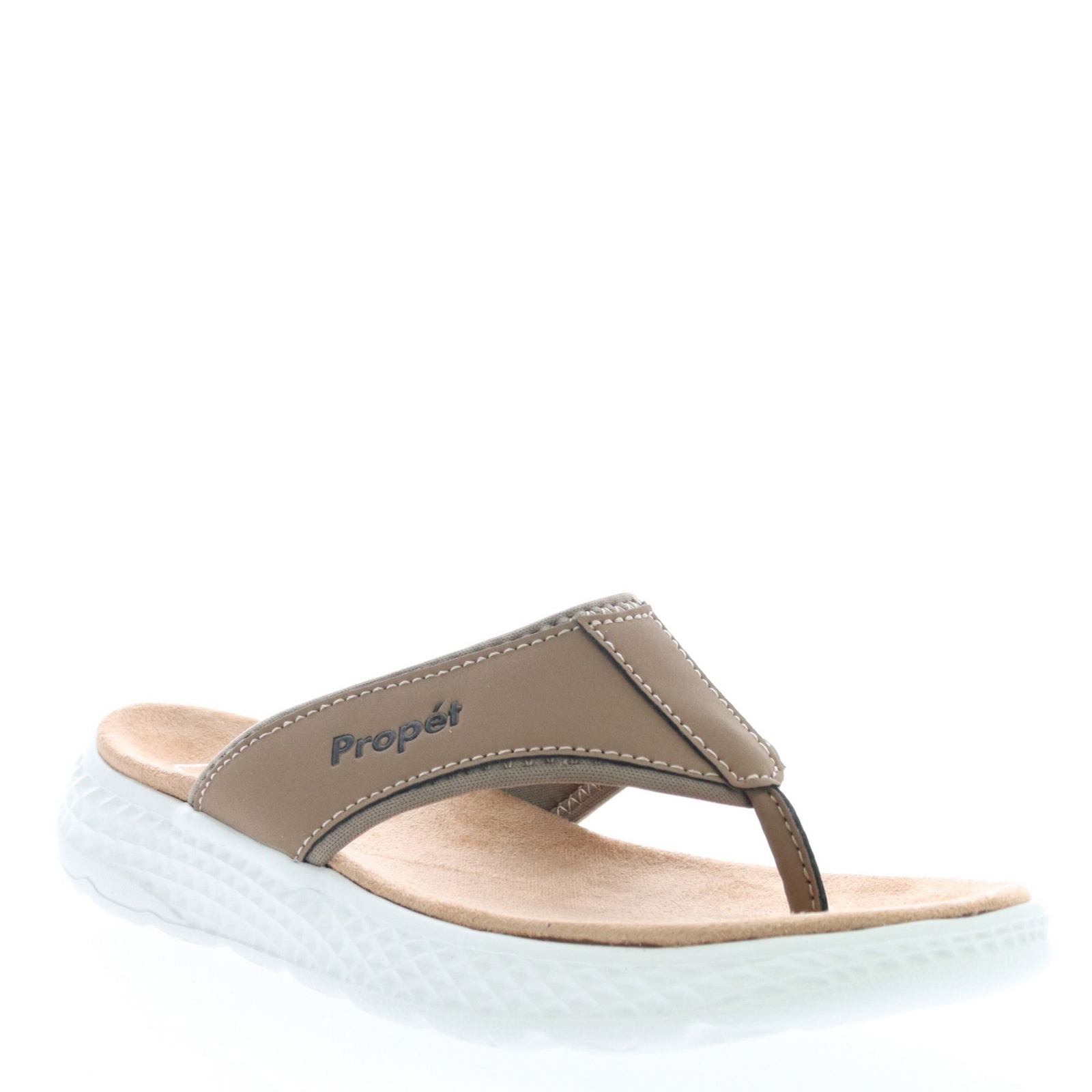 Propet TravelActiv FT - Womens 6.5 Tan Sandal N