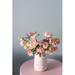 Mercer41 Motherhood Vase Ceramic in Pink/White | 8 H x 5.25 W x 5.25 D in | Wayfair 407E9C2B2133493AB3366E762F72B426