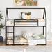 Harper Orchard Cullomburg Twin Platform Bed Wood in Black | 70.1 H x 40.51 W x 76.51 D in | Wayfair 2616BD550E3D4EA4A1BA60CDD7509D5A