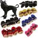 Mairbeon 4Pcs/Set Pet Dog Puppy Non-Slip Soft Shoes Covers Rain Boots Footwear for Home