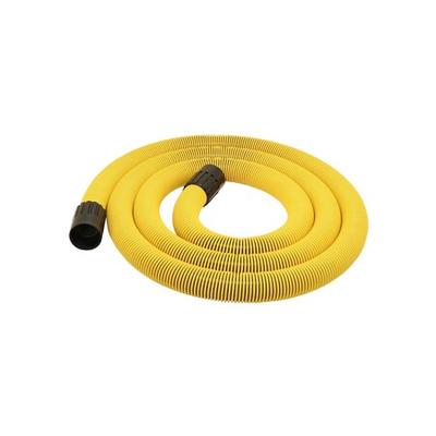 DUSTLESS TECHNOLOGIES 14251 Vacuum Hose,Yellow,12 ft.,Plastic