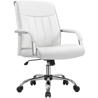 Yaheetech - Bürostuhl Ergonomisch Schreibtischstuhl, Chefsessel, Drehstuhl mit Rollen, Drehbar und Image