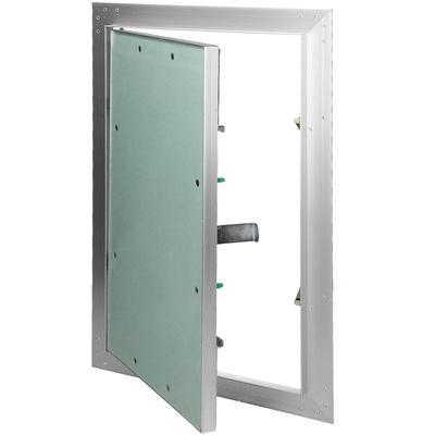 ECD Germany Revisionsklappe Revisionstür GK-Einlage 250x400mm Gipskarton 12,5mm Alu Rahmen Revision Image