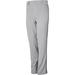 Wire2wire Men s Tournament Open Bottom Piped Baseball Pant Grey/Navy Xl