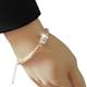 Women s Rhinestone Rose Gold Plated Crystal Bracelet Bangle Fashion Jewelry D7U9