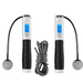 Digital Counting Jump Ropeï¼ŒCordless Jumping Rope Weighted Jump Rope Adjustable Length Jump Rope